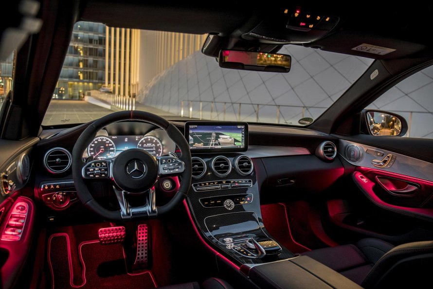 Mercedes c43 AMG салон