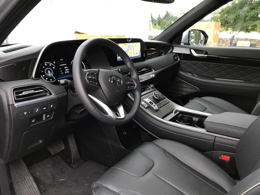 Hyundai Palisade 2021 салон