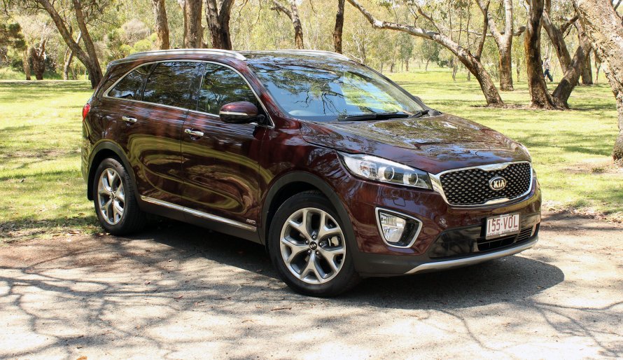 Kia Sorento Prime красный