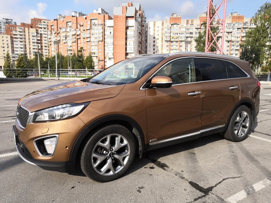 Kia Sorento синяя