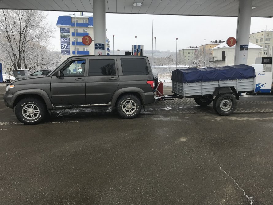 Прицеп для УАЗ Патриот двухосный