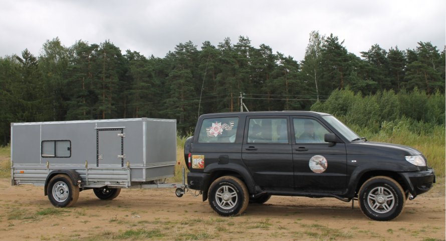 UAZ Patriot Pickup кемпинг