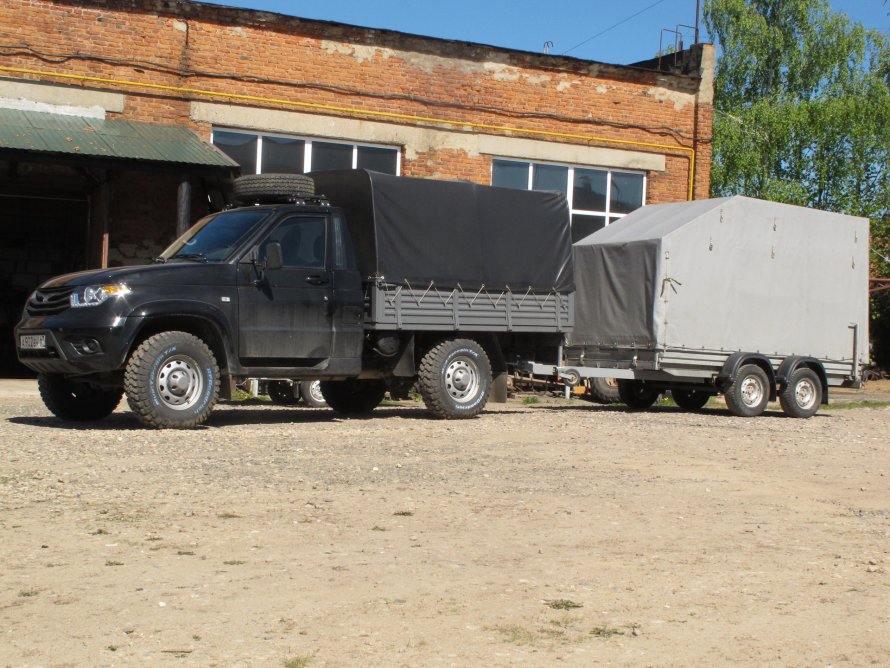 УАЗ Cargo прицеп