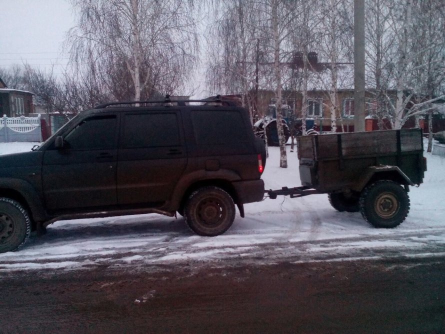 Патриот с прицепом 8109