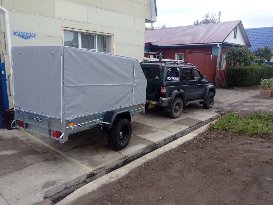 Легковой прицеп для УАЗ Патриот