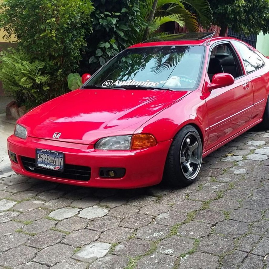 Мятный Honda Civic 1995