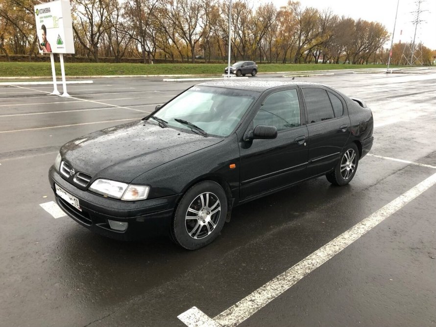 Nissan primera p11 красный металлик
