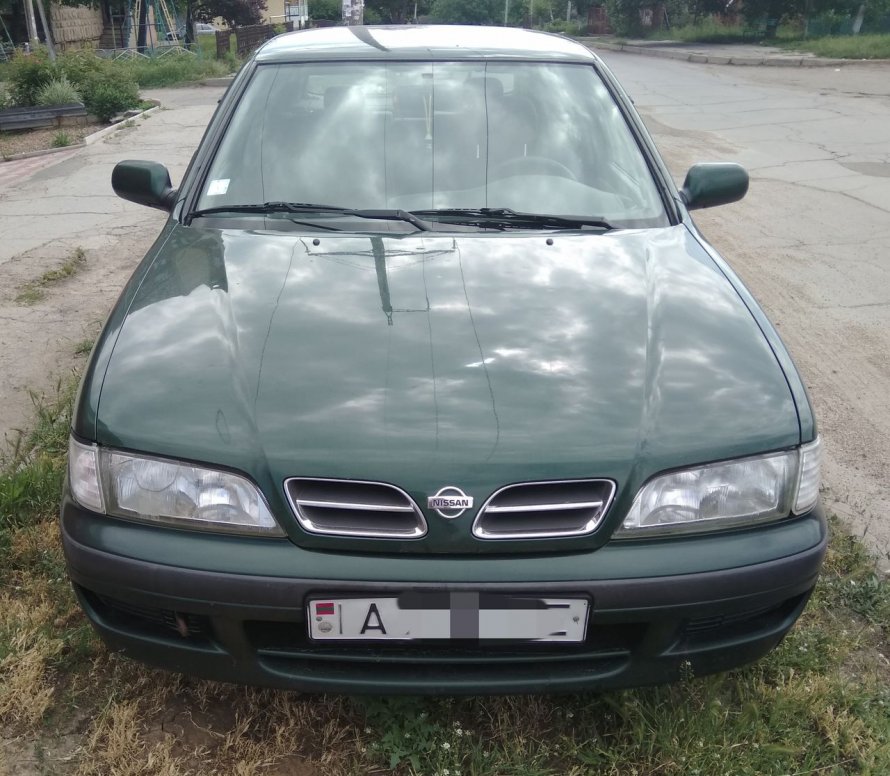 Nissan primera 1997 серый