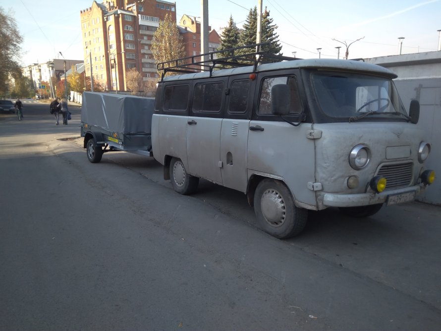 Прицеп из УАЗ 452