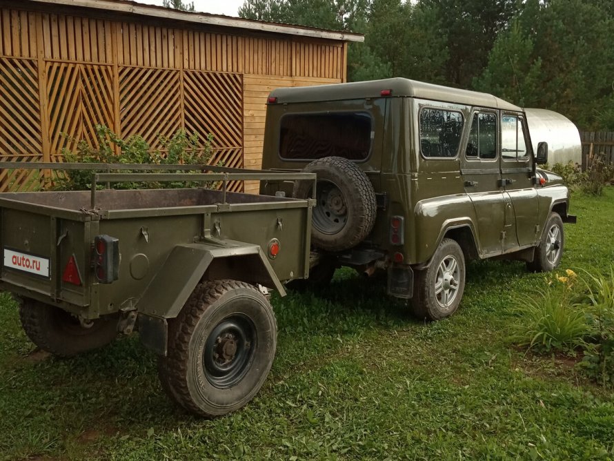 УАЗ 3151 С прицепом