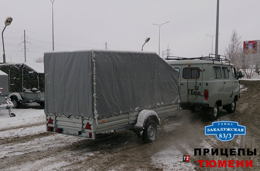 УАЗ 452 Буханка с прицепом