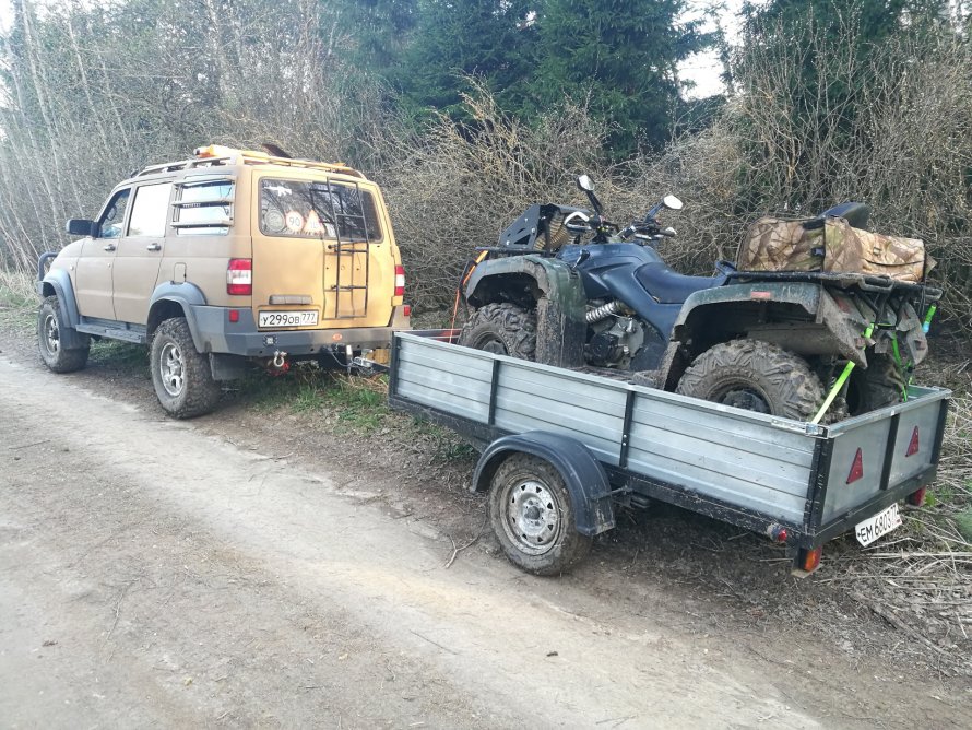 УАЗ Cargo прицеп