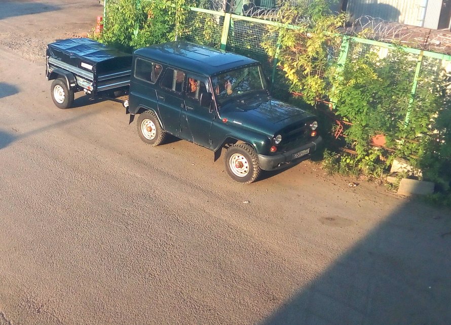 УАЗ 464. С. прицепом