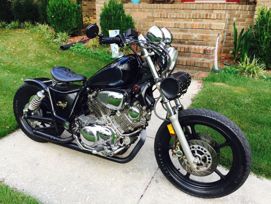 Yamaha xv750 Cafe Racer