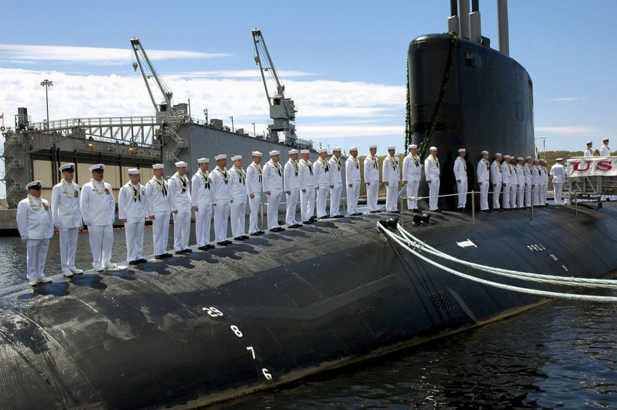 Подводники на подводной лодке
