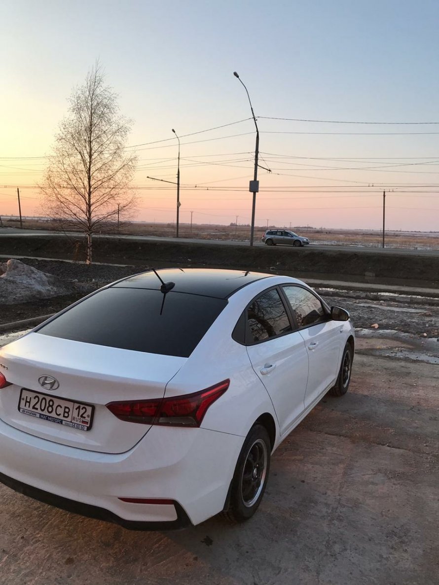 Солярис 2 черная крыша