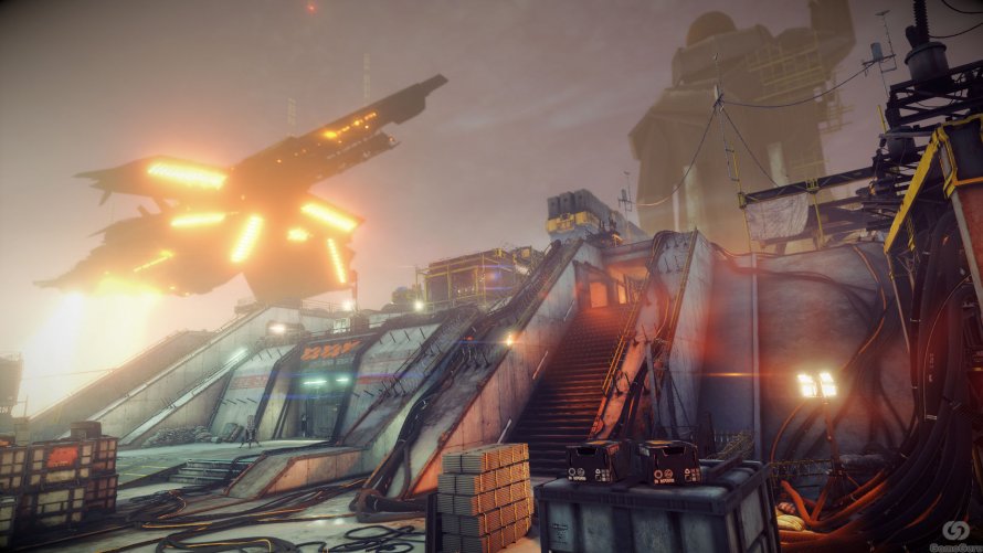 Killzone: Shadow Fall корабль
