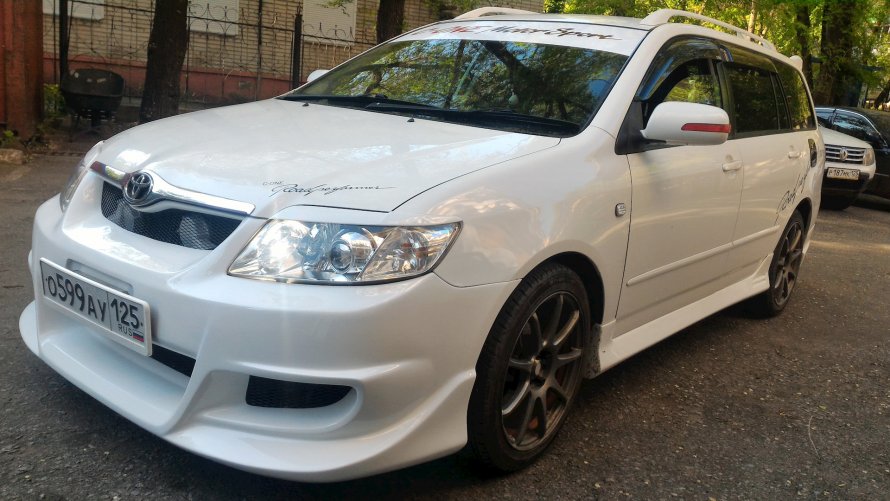 Toyota Corolla Fielder 2005 диски