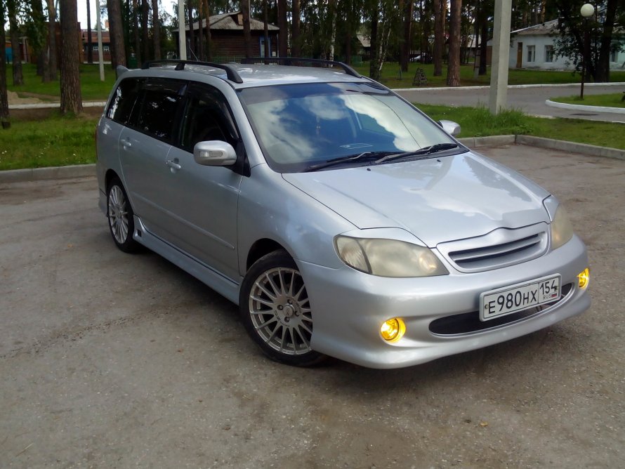 Toyota Fielder 2007 рейлинги