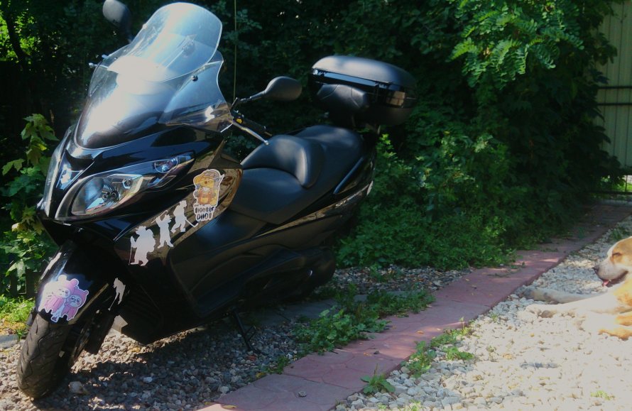 Suzuki Skywave 400 багажник