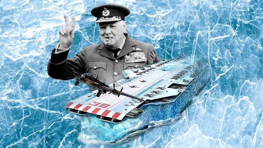 Ледяной авианосец Хаббакук