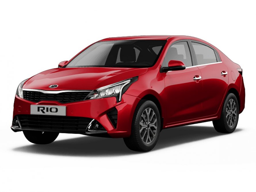 Kia Rio 2021 Рестайлинг