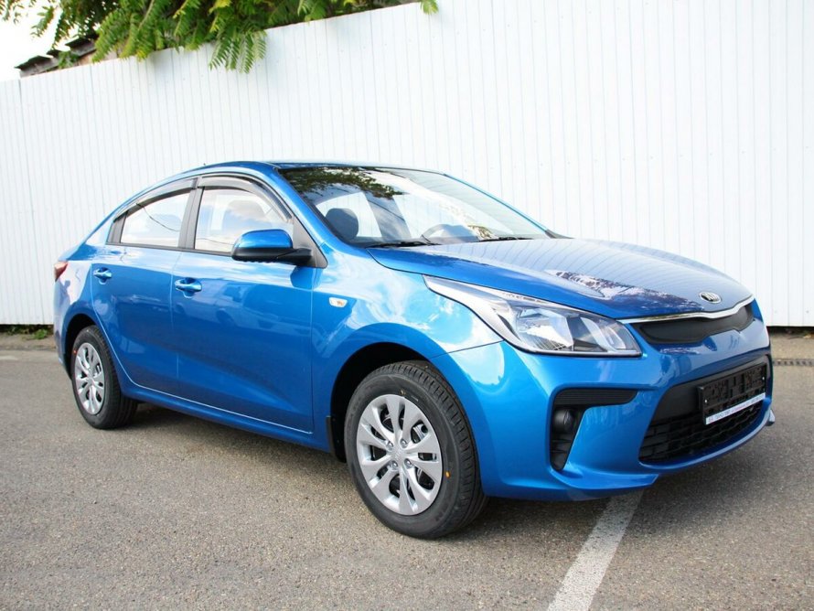 Kia Rio 4 Рестайлинг 2020