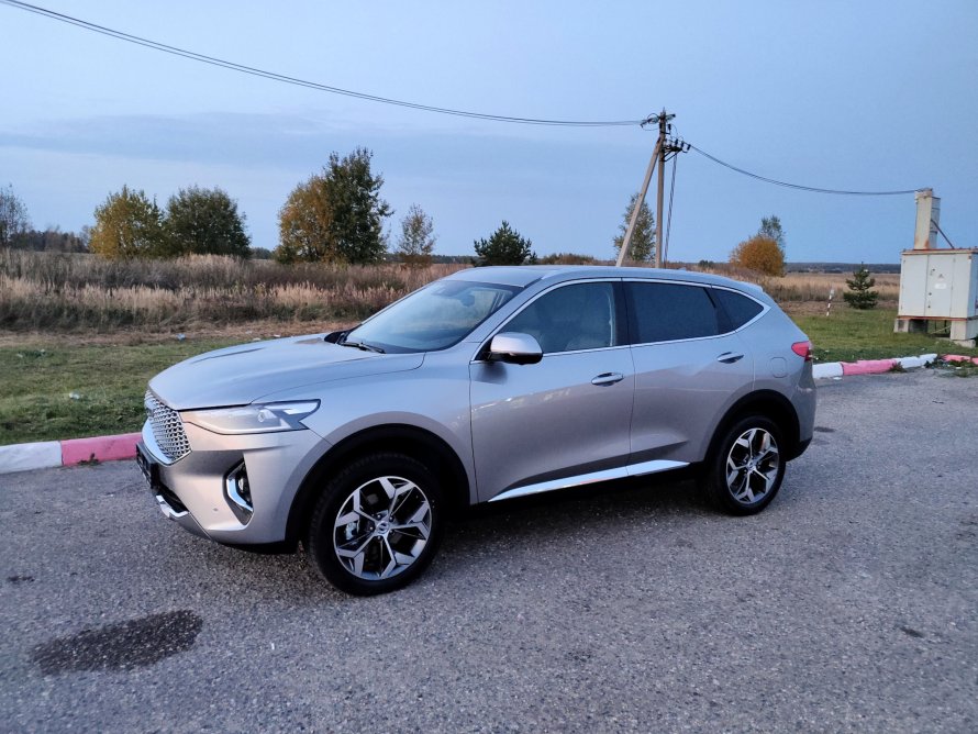 Haval f7x серебро