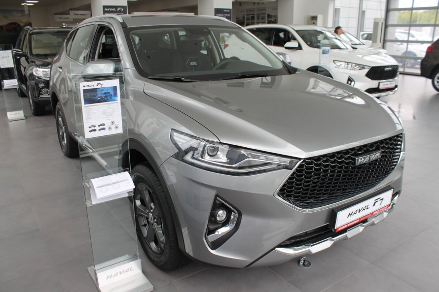 Haval f7x серый