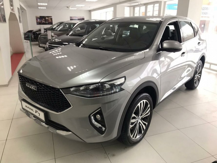 Haval f7x серый