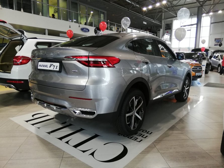 Haval f7x серый