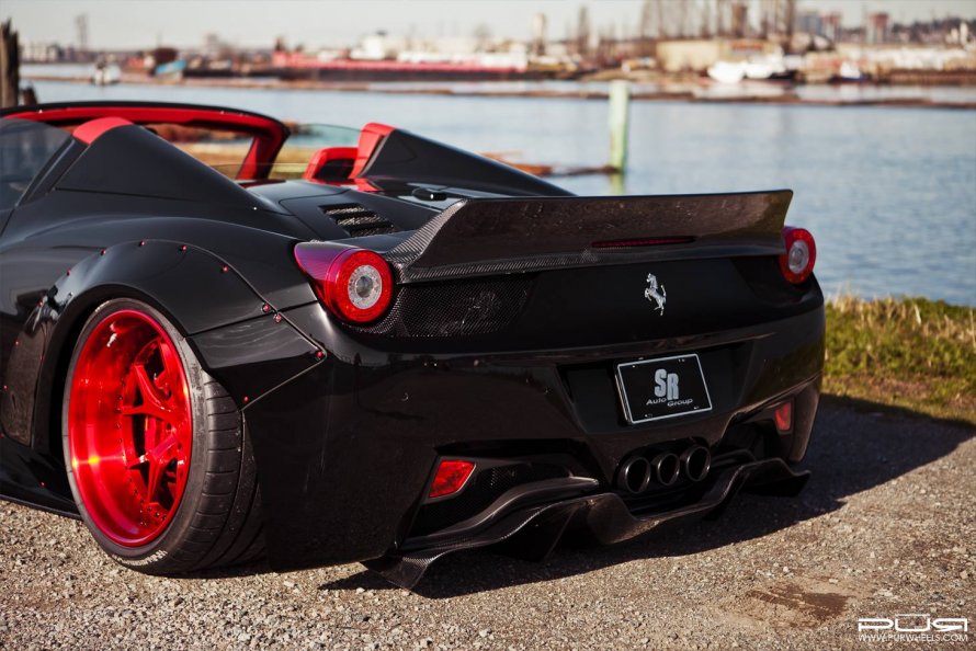 Ferrari 458 tuned