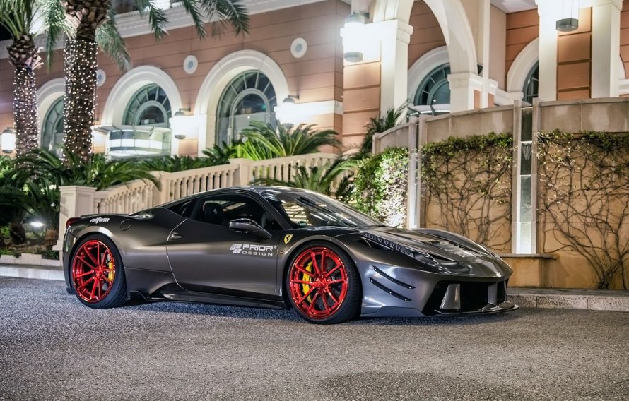 Ferrari 458 Italia prior Design