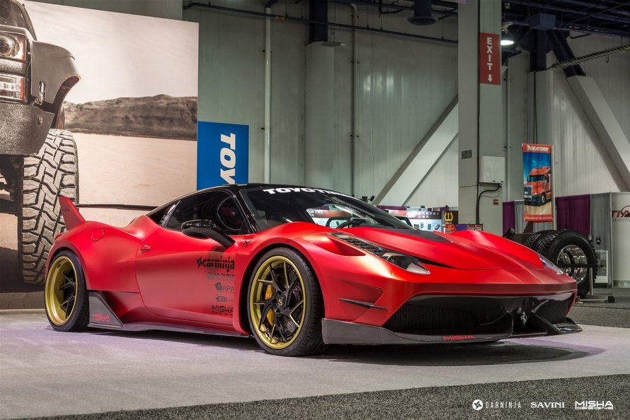 Ferrari 458 Italia Rocket Bunny
