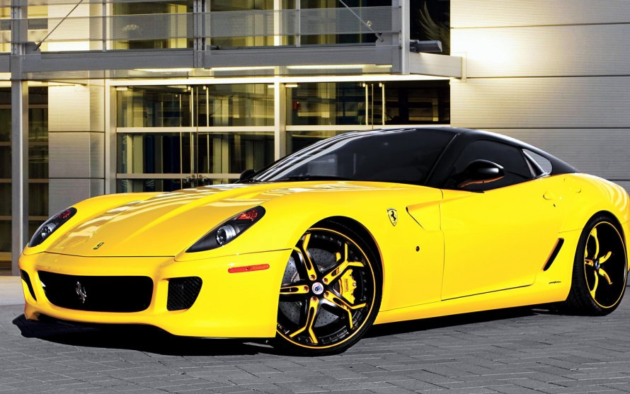 Ferrari 599 GTO черный