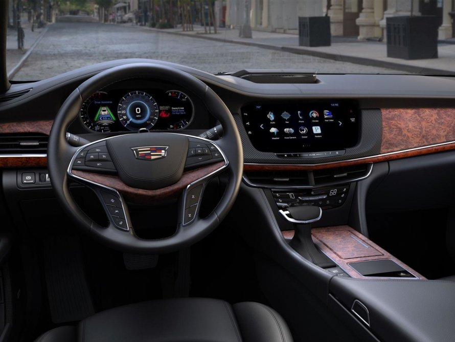 Cadillac ct6 2020 салон