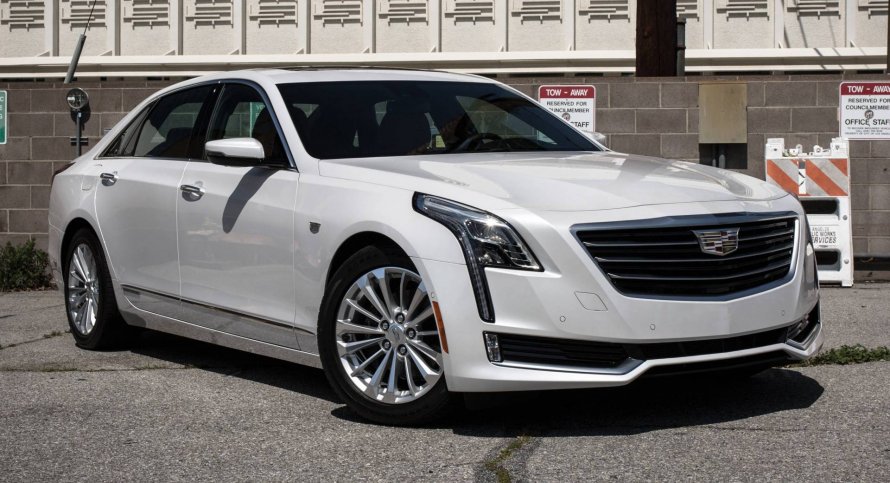 Кадиллак ct6 белый