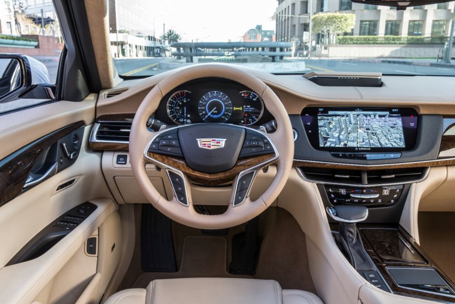 Cadillac ct6 2020 салон