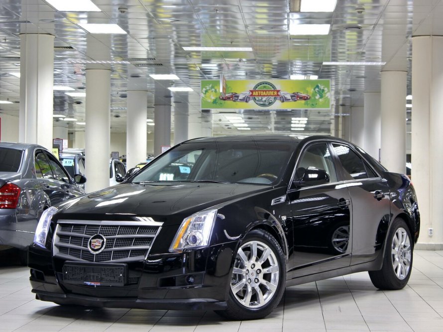 Cadillac CTS 2009 черный