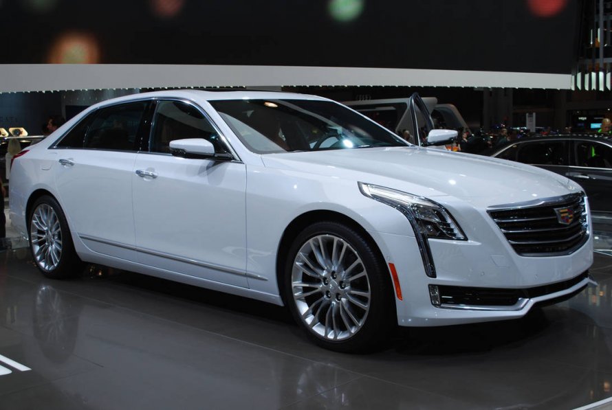 Cadillac ct6 белый