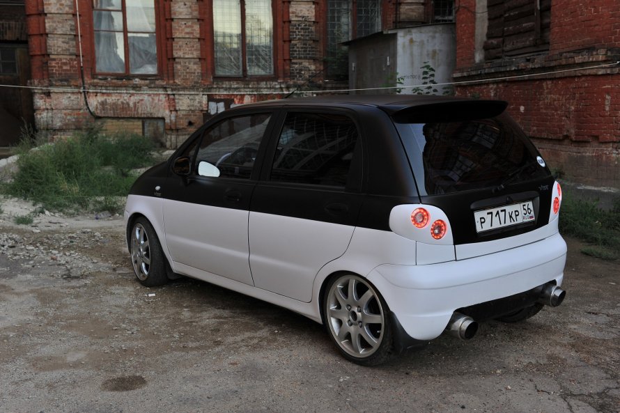 Тюнингованный Daewoo Matiz