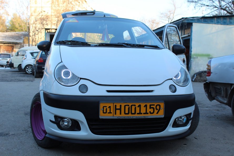 Тюнингованный Daewoo Matiz
