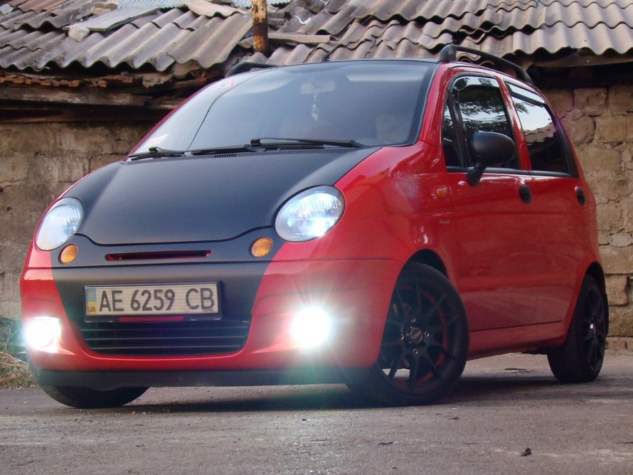 Daewoo Matiz черный