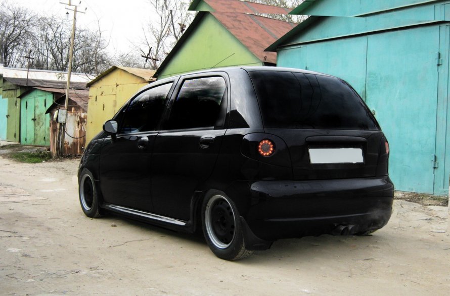 Тюнингованный Дэу Матиз