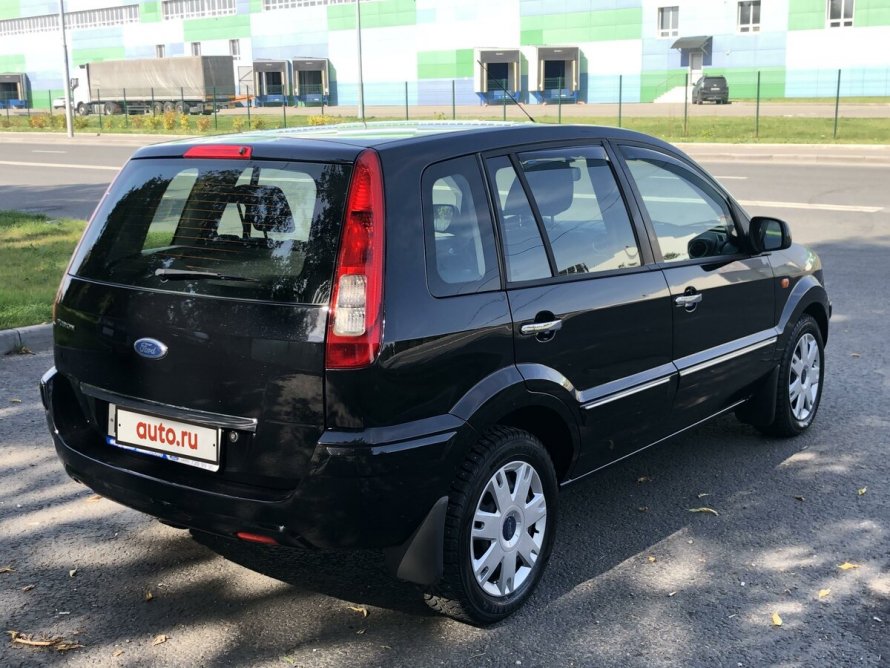 Ford Fusion 2008 черный