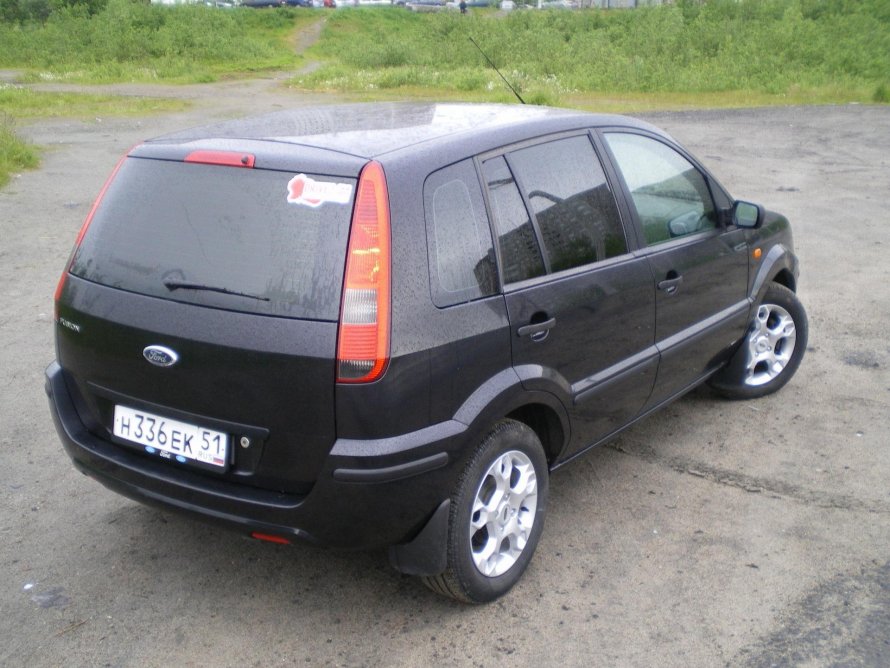 Ford Fusion 2008 черный