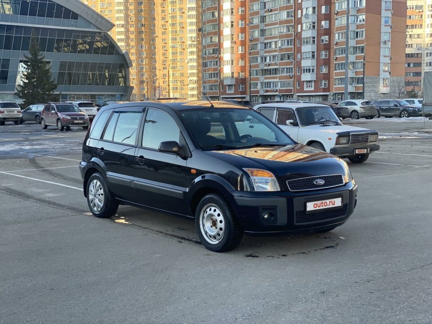 Ford Fusion 2008 черный