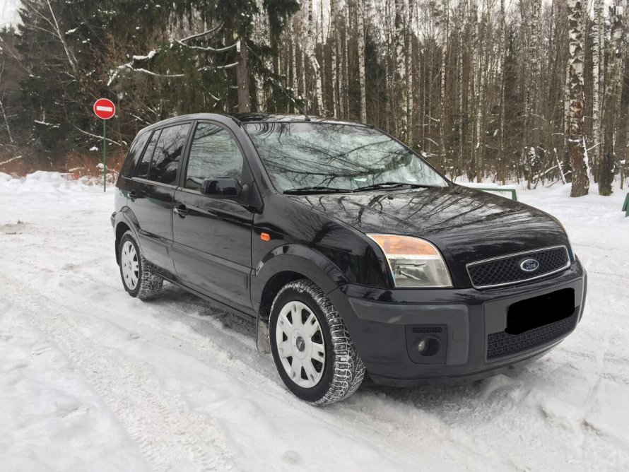 Ford Fusion 2008 черный