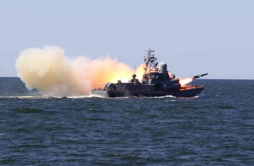 Учения Черноморского флота России