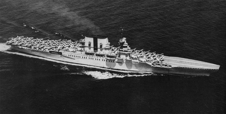 Авианосец USS Саратога (CV-3)